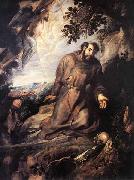 Peter Paul Rubens St Francis of Assisi Receiving the Stigmata china oil painting reproduction